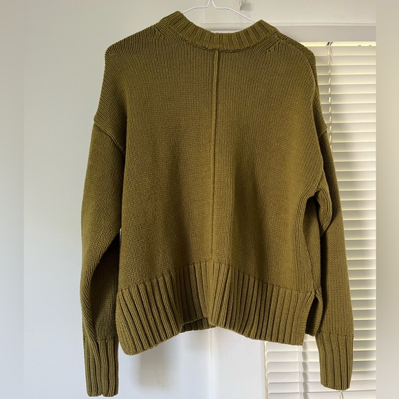 **consigned** A New Day, Olive Colored Oversized Sweater, size small - Picture 1 of 5